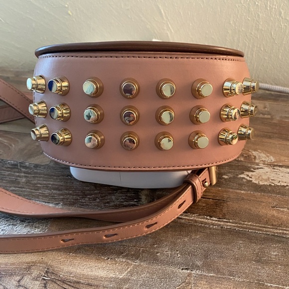 Alexander Wang Blush Nude Pink Leather Crossbody Bag - Picture 4 of 13